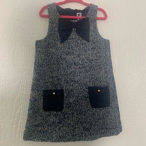 Janie and Jack blue tweed dress